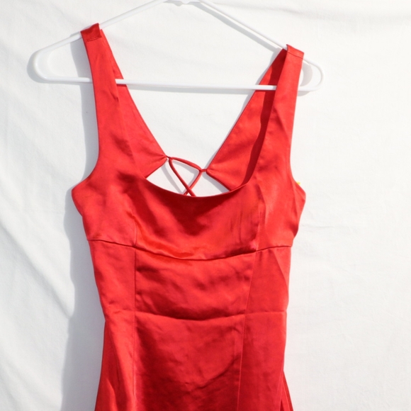 PRINCESS  Poly Cobie Mini Dress Red Size 4 Valentines Day ! - Picture 10 of 13
